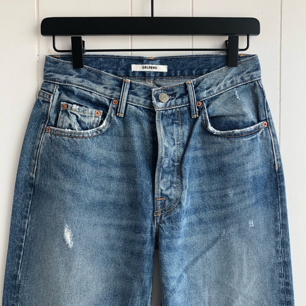 NWT GRLFRND Helena Straight Jeans Last Dance - Picture 4 of 7